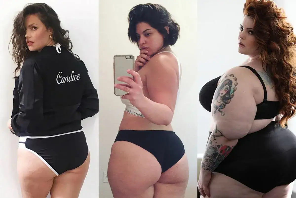 modelki plus size i komercyjne, różnorodne typy urody w reklamach